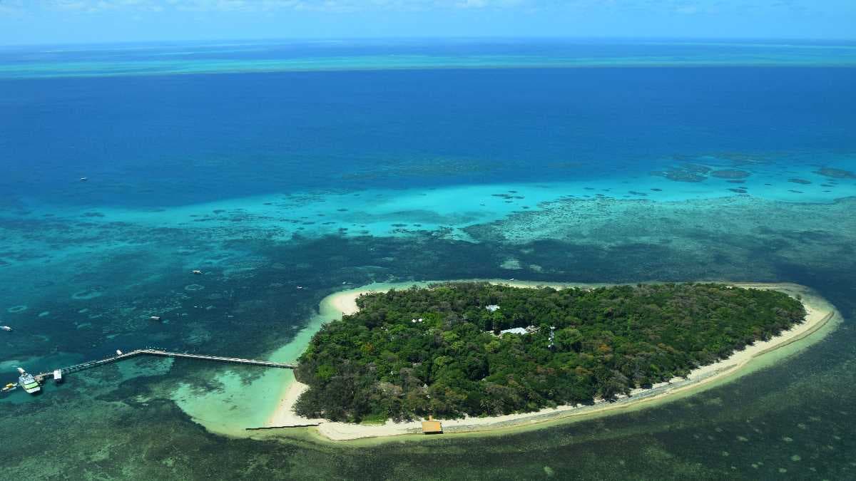 Coral Island, Great Barrier Reef, Australia