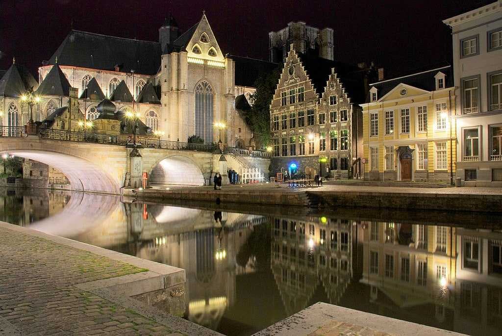 Ghent at night