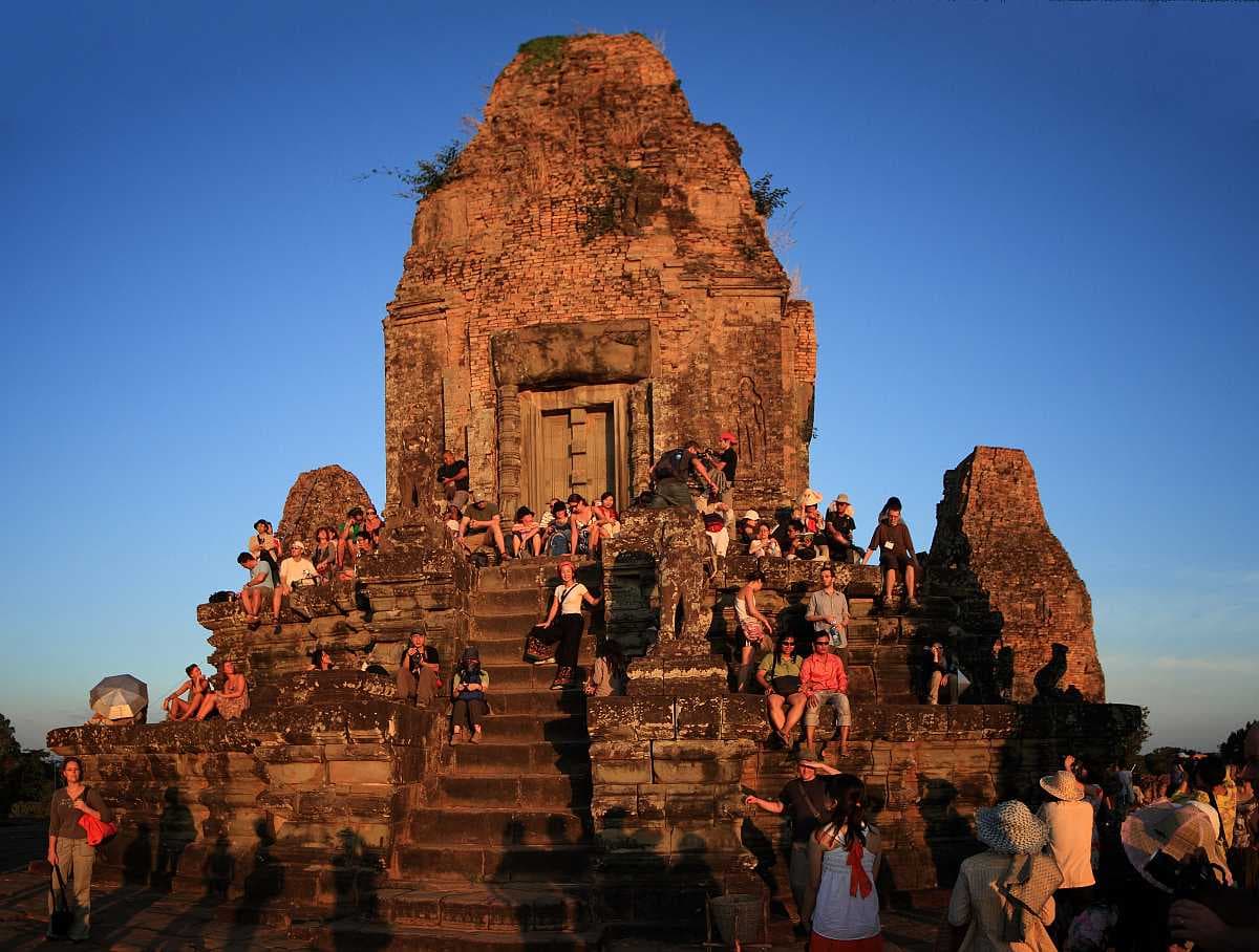 Sunset at Phnom Bakheng