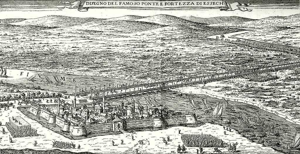 Osijek in the late 17th century