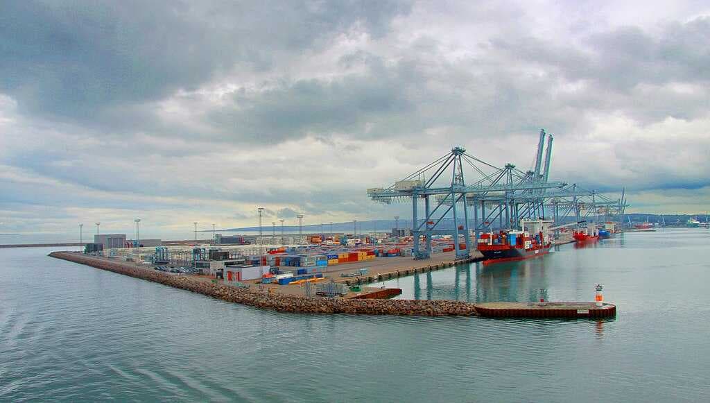 Aarhus Container port
