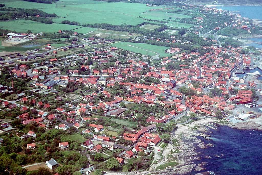 Allinge (aerial view)