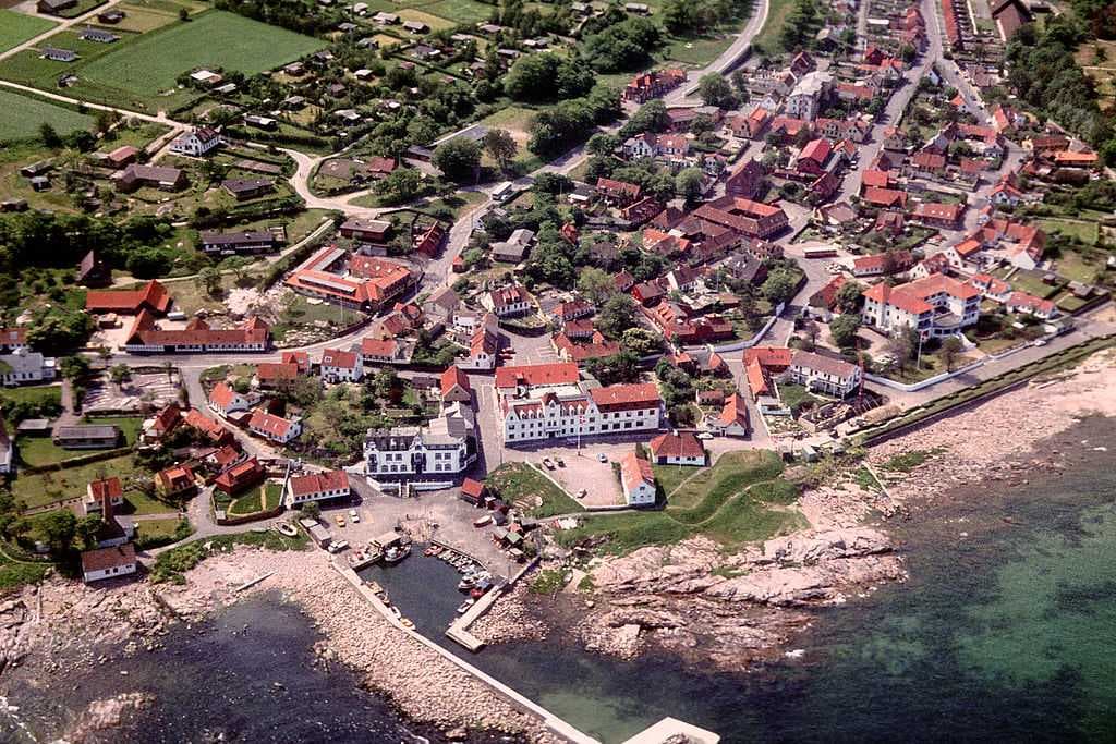 Sandvig (aerial view)