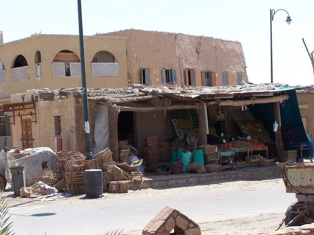 Local vegetables store