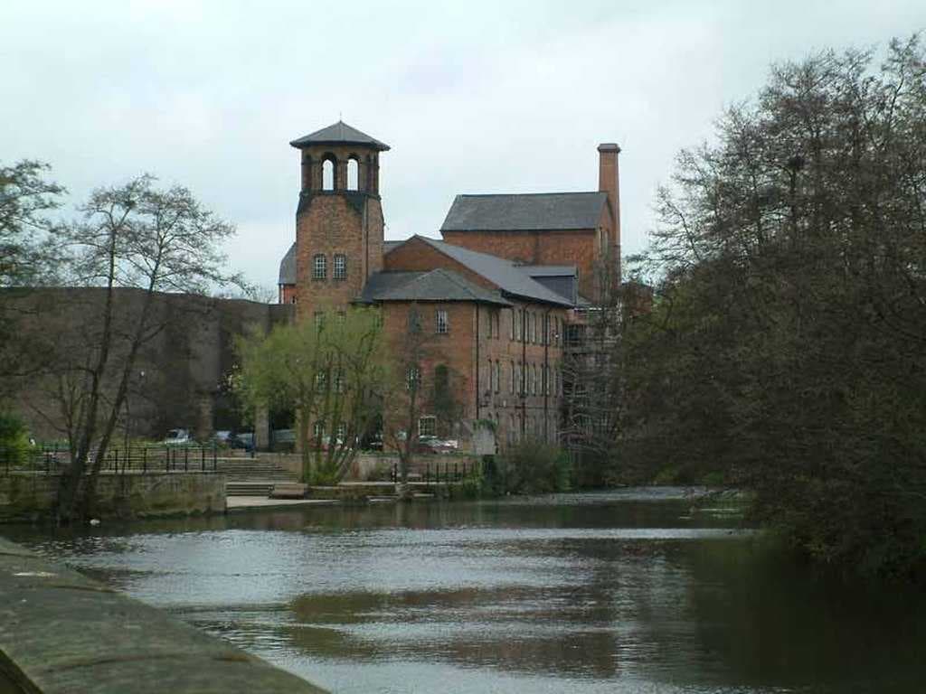 Derby Silk Mill is part of the Derwent Valley Mills World Heritage Site
