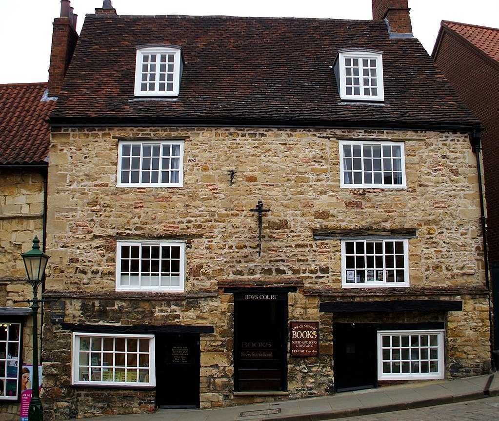 Frontage of Jews' Court on Steep Hill