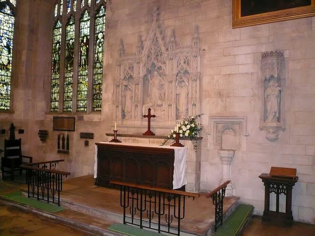 The Wenlock chapel within St Mary's