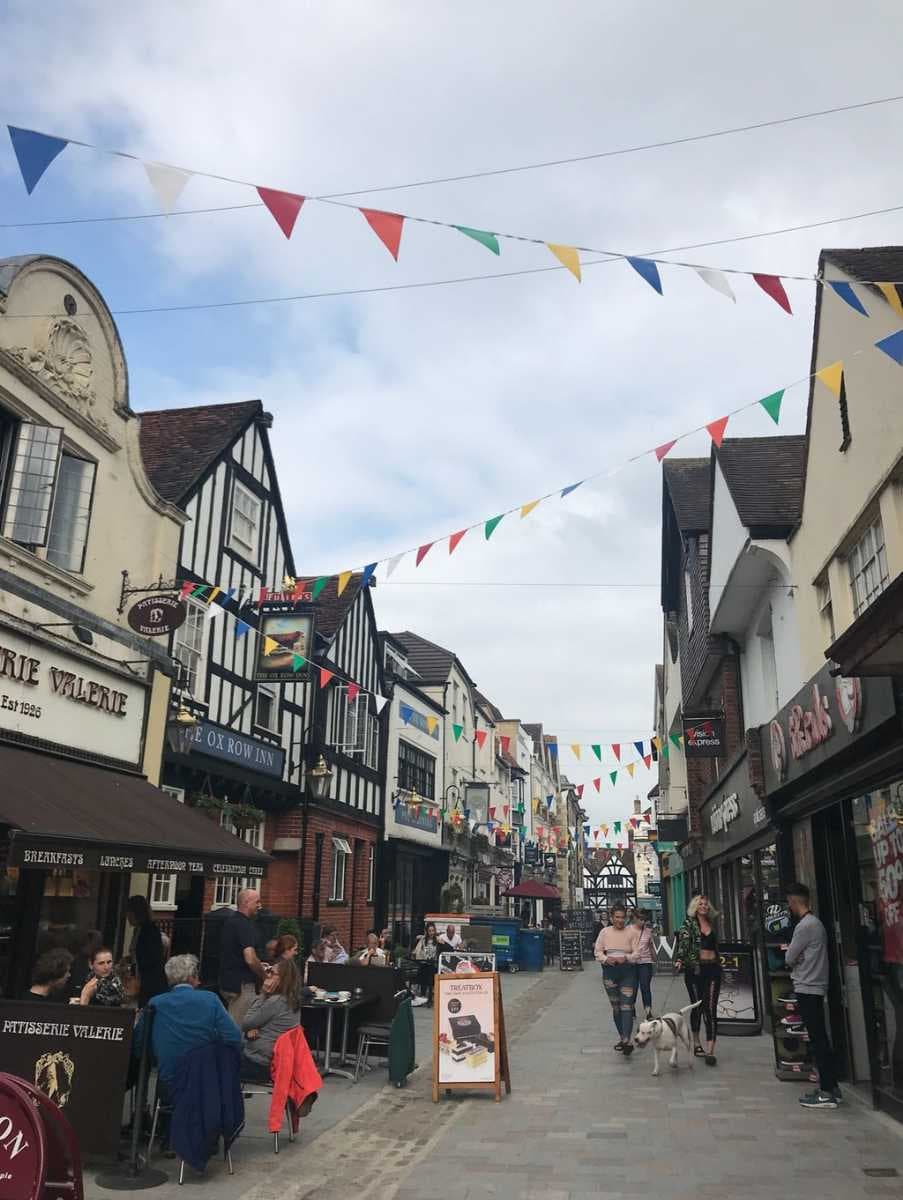 Butchers Row in the city centre
