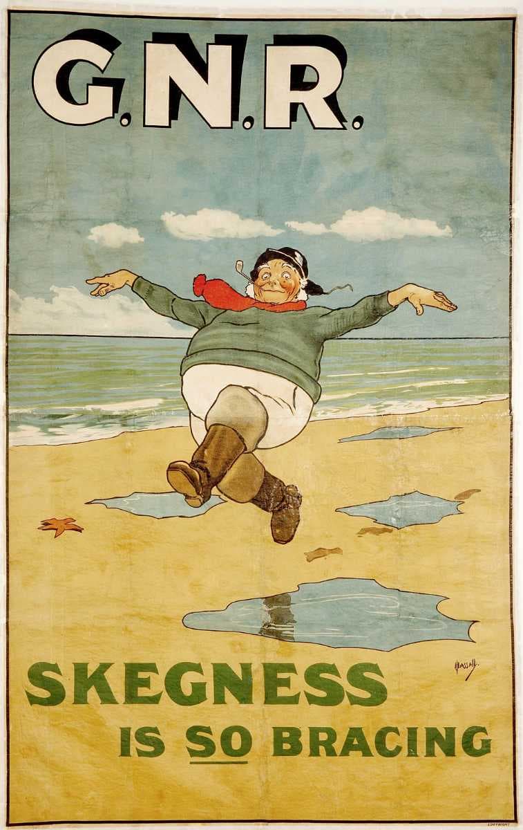 John Hassall's "Jolly Fisherman" poster (1908)