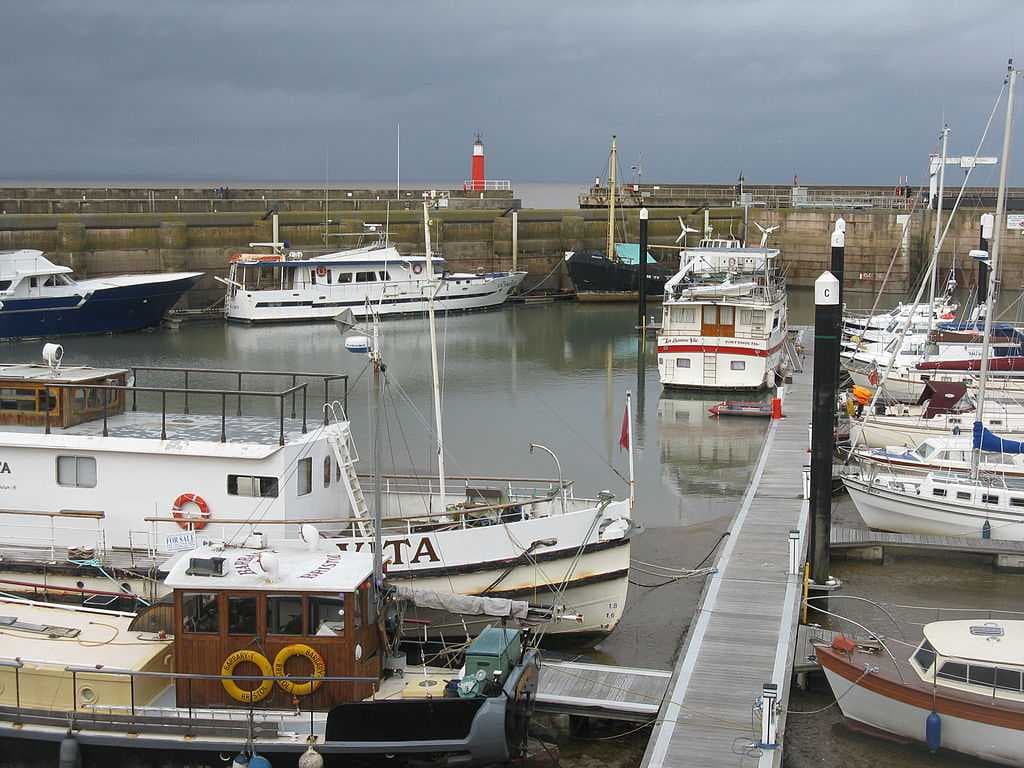 The marina in Watchet