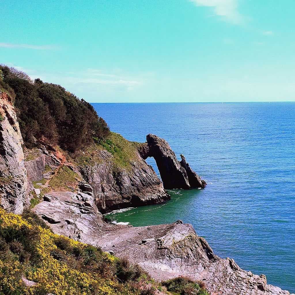 Cliffs in Torquay