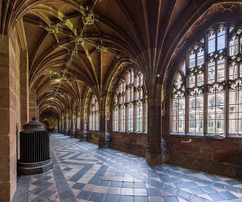 The medieval cloisters