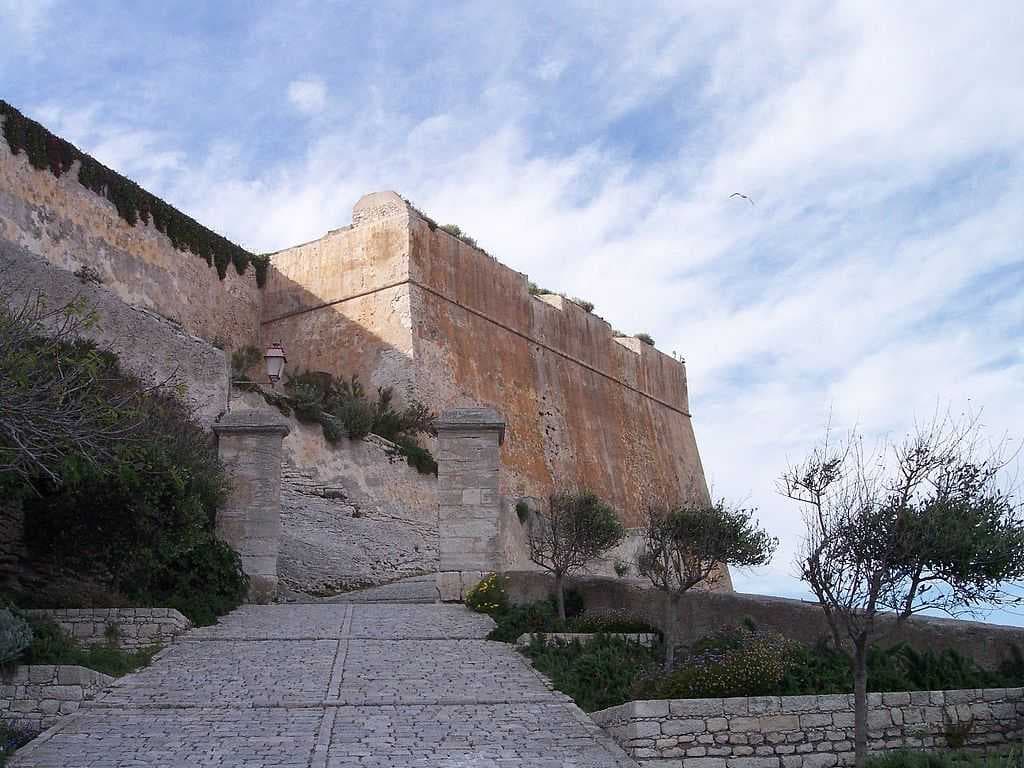 The citadel at Bonifacio.