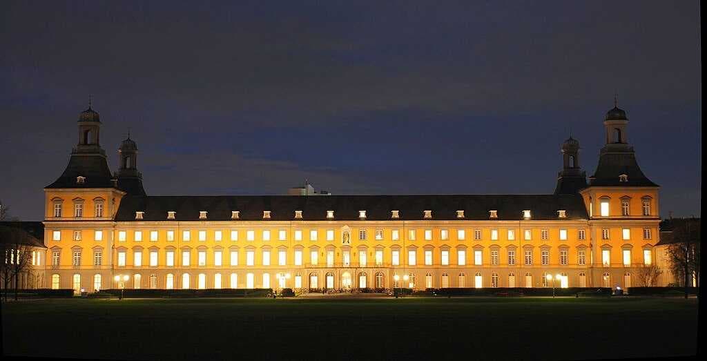 Founded in 1818, the University of Bonn counts Nietzsche, Marx, and Adenauer among its alumni.