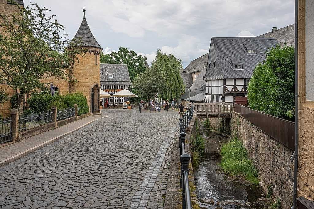 Abzucht river in the Old Town