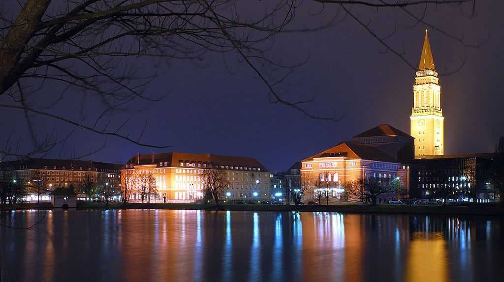 Kiel Opera House and the Town Hall (Kieler Rathaus)
