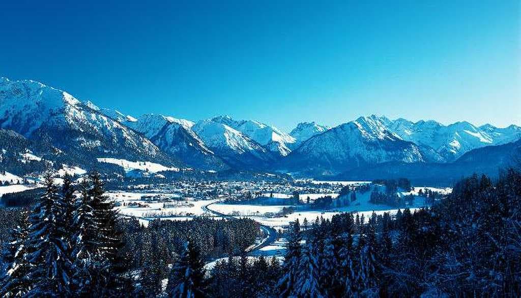 View of Oberstdorf