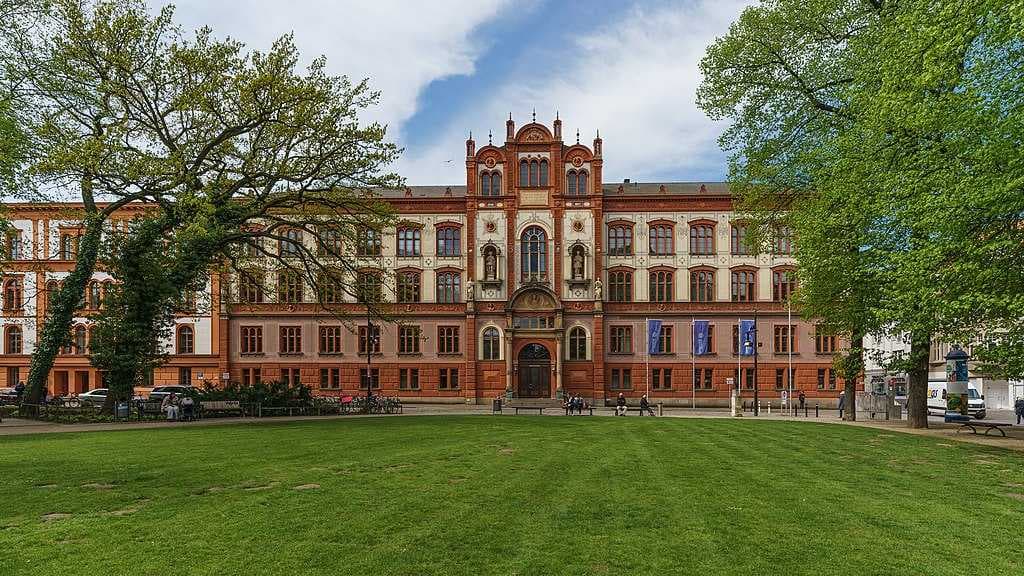 Rostock University, the oldest university in continental northern Europe and the Baltic Sea area, founded in 1419.