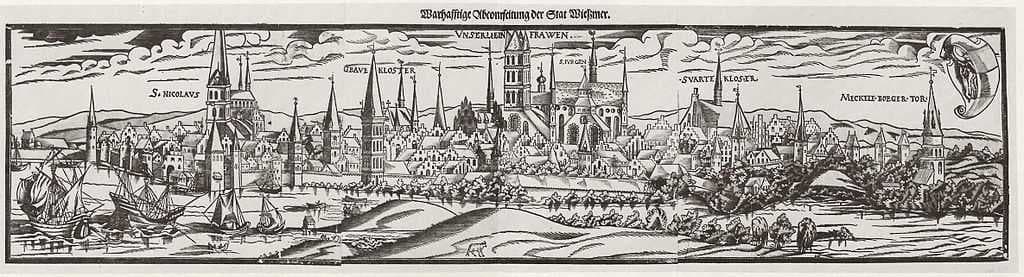 Wismar in the 16th century