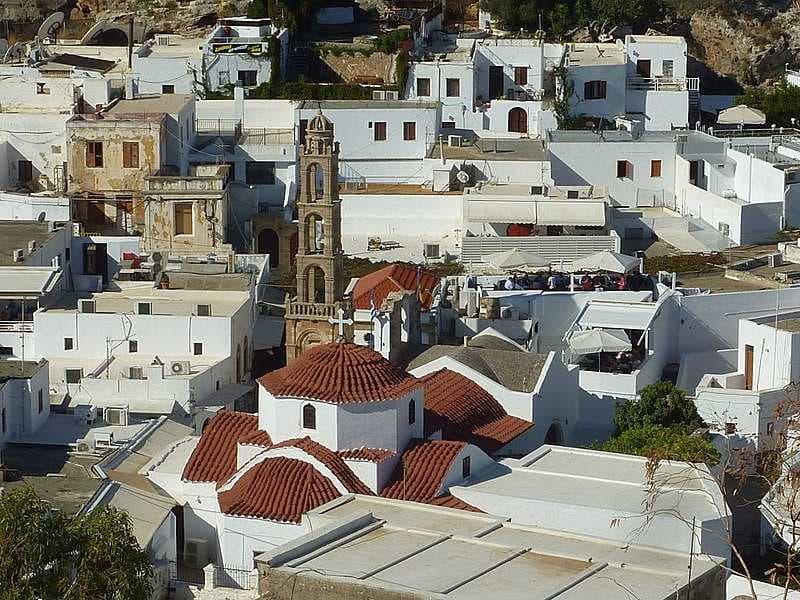 Church of Panagia in Lindos
