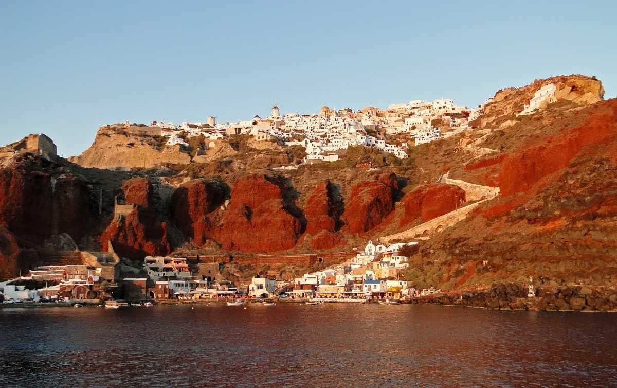 Landscape view of Armeni Bay