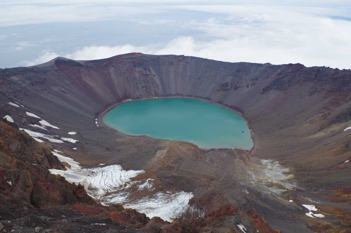Boating area between Caldera Volcano