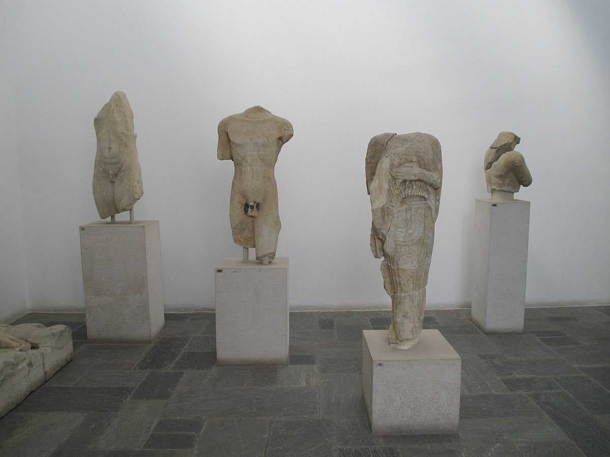 Displays at Samos Archaeological Museum