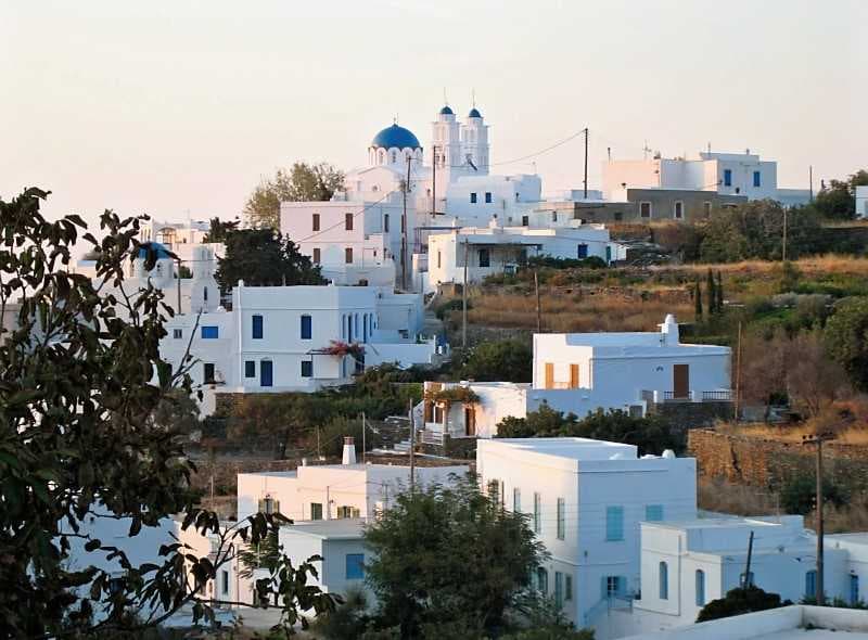 The blue-white village-scape of Artemonas, Sifnos