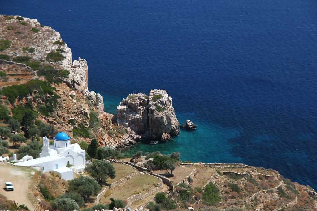 A bird's eye view of Panagia Poulati