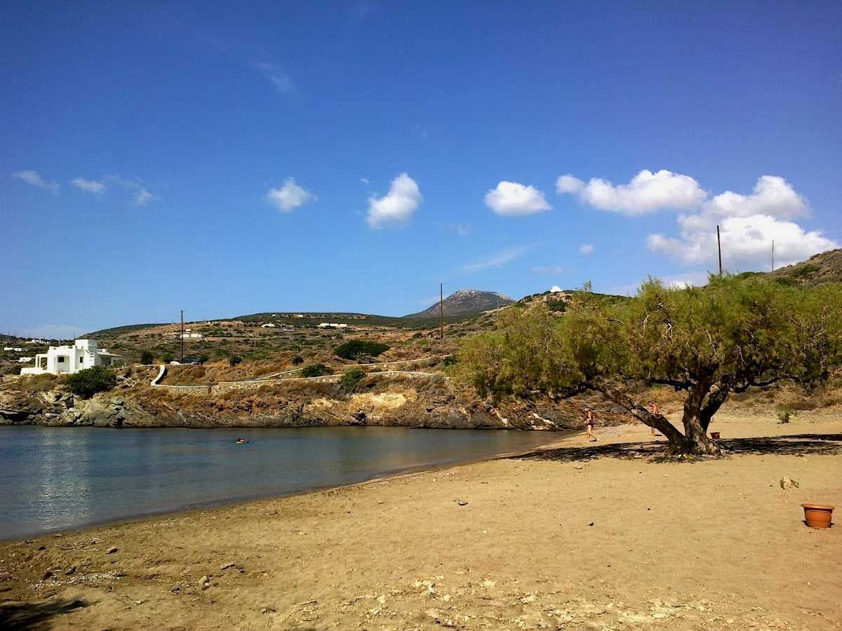 A peaceful morning at Fassolou Beach