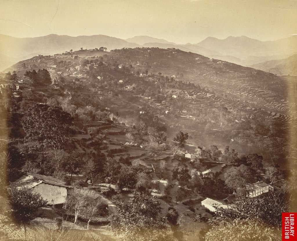 Almora in the 1860s