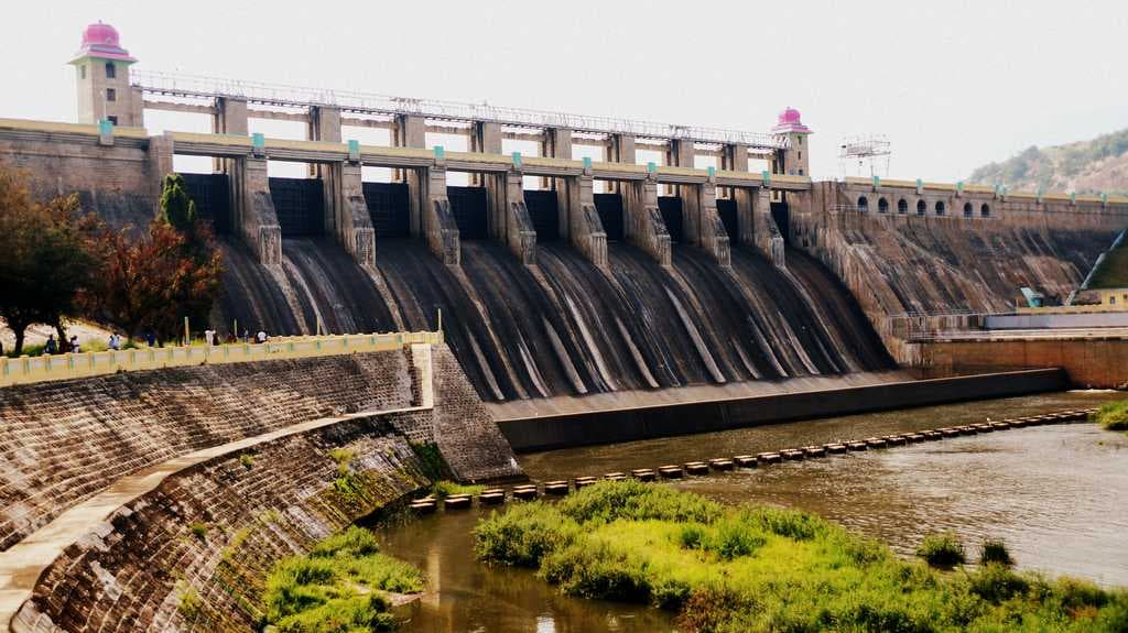 Amaravathi Dam - Constructed Across River Cauvery