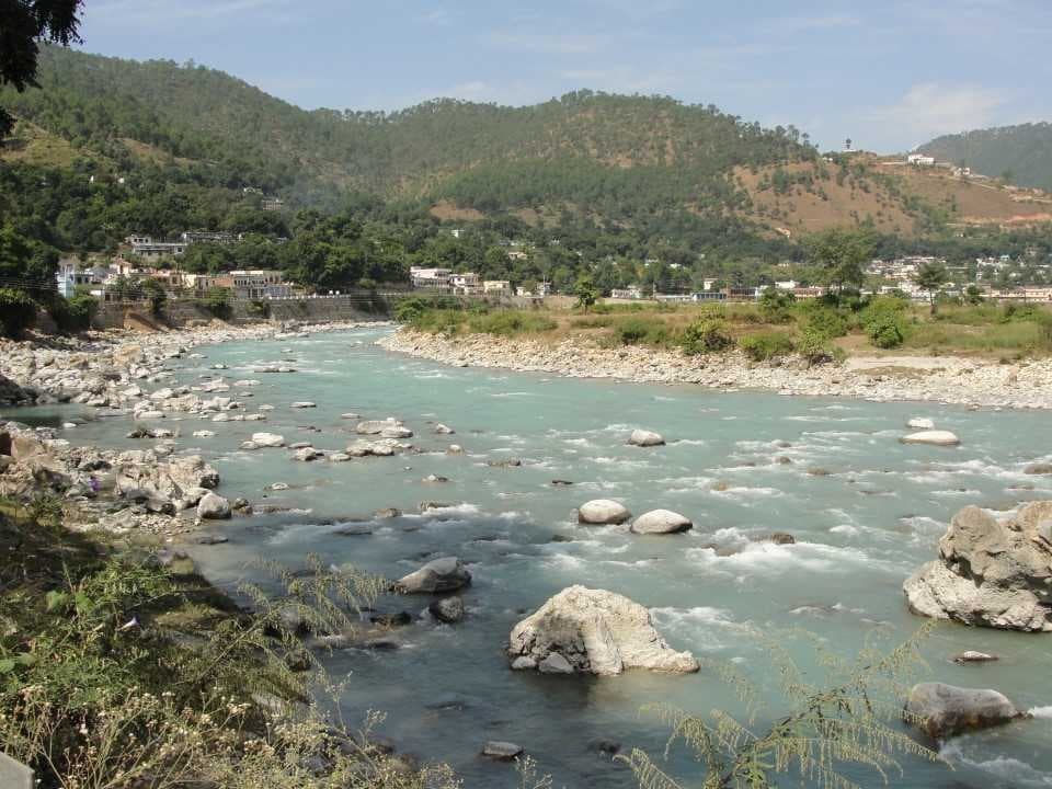 Saryu river on the way to Bageshwar from Almora
