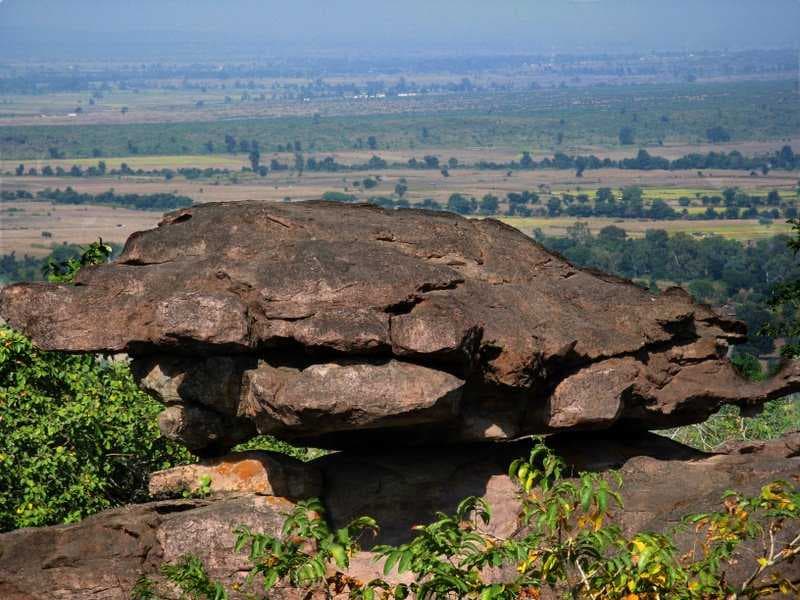 Turtle-shape Rock @ Bhim Bhetka