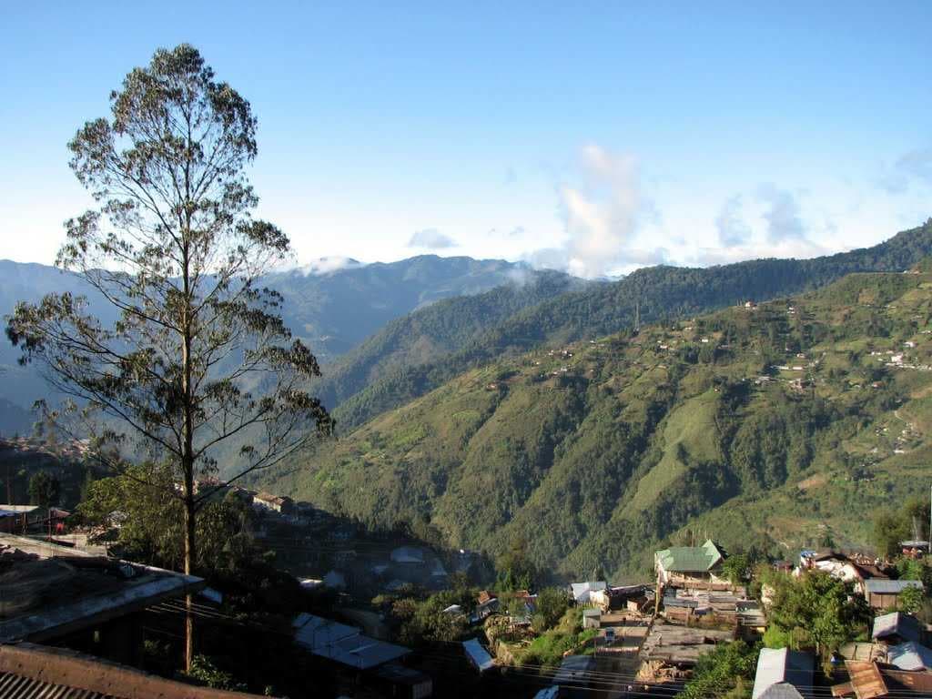 Morning View at Bomdila (01)