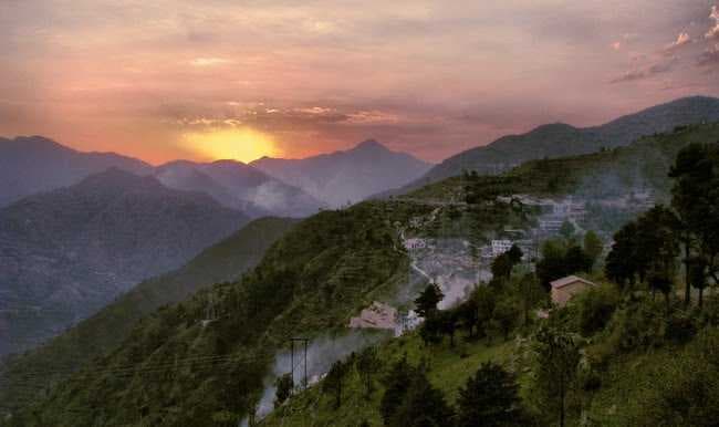 Sunset at Chamba, Uttarakhand ÌĉÛ_Ìâå©Anupam