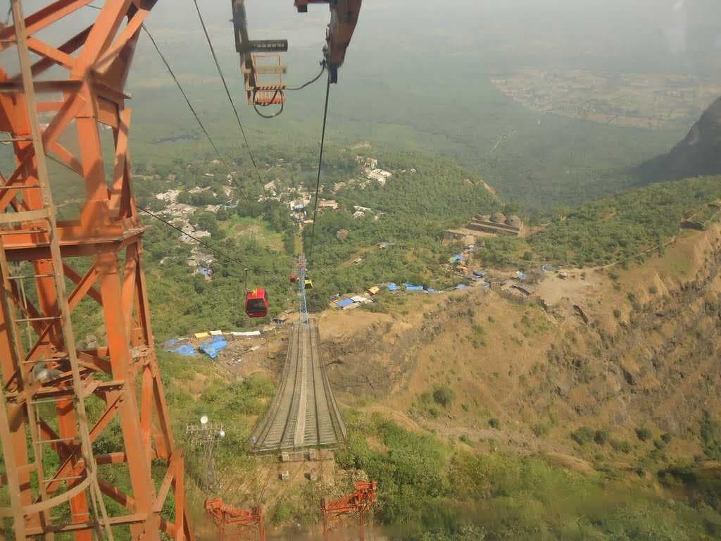 Fort of Pavagadh and the ruined Hindu and Jain Temples