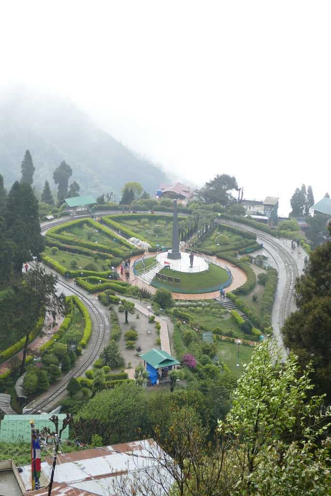 Batasia Loop - Spiral Railway that was commissioned in 1919
