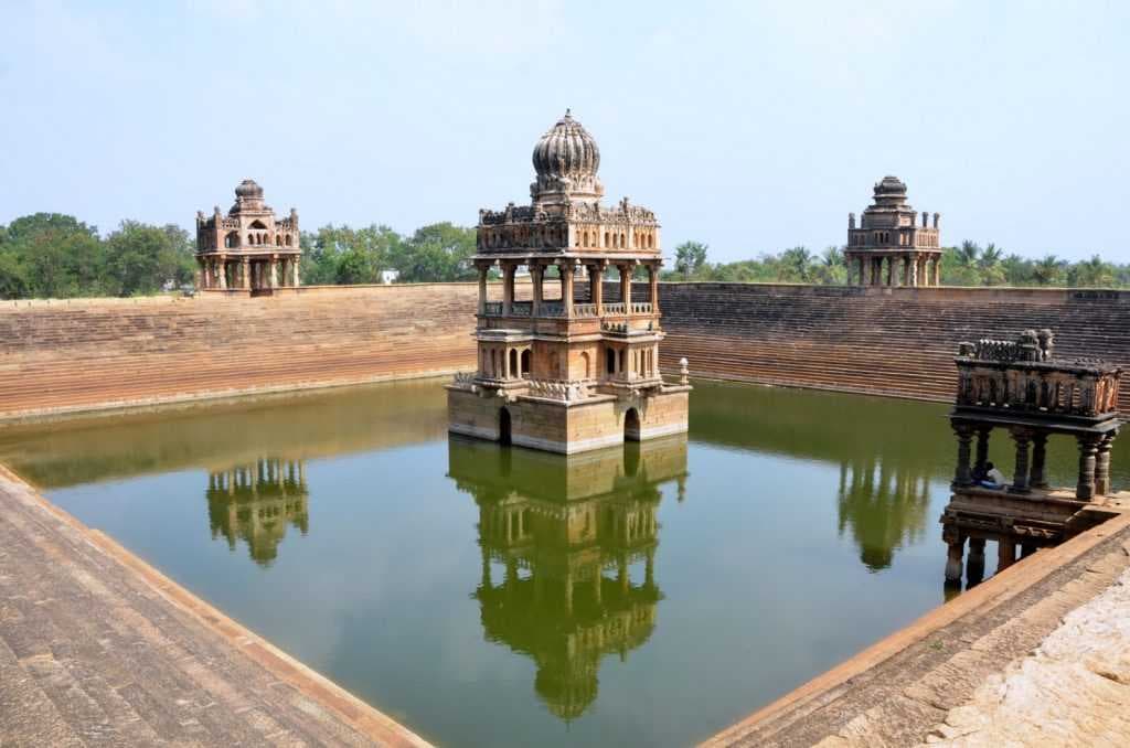 Santhebennur Puskharini - Holy Pond in Davanagere