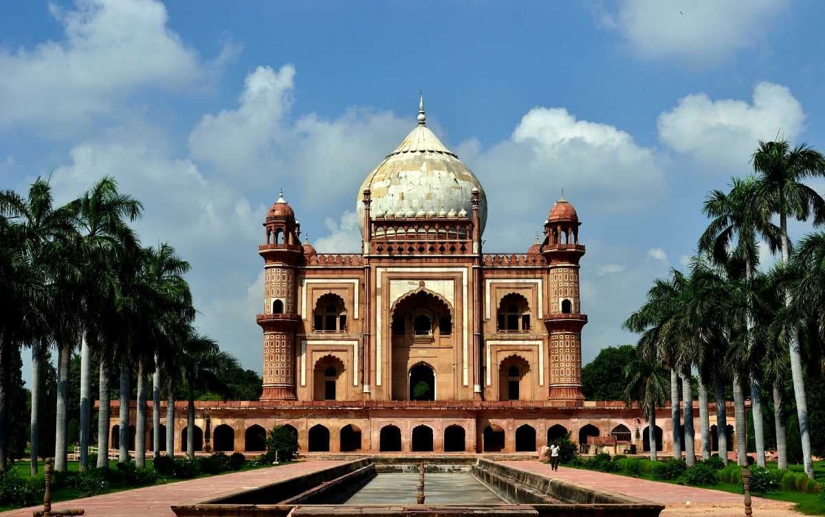 Safdarjung's Tomb - Sand Stone and Marble Mausoleum built in 1754