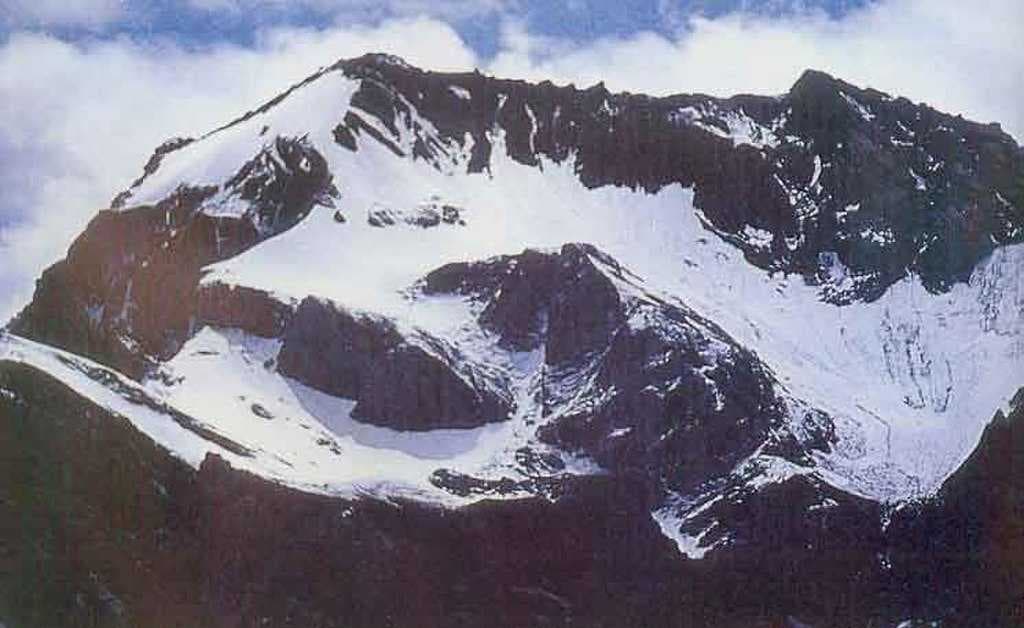 The Om Parvat and Adi Kailash.