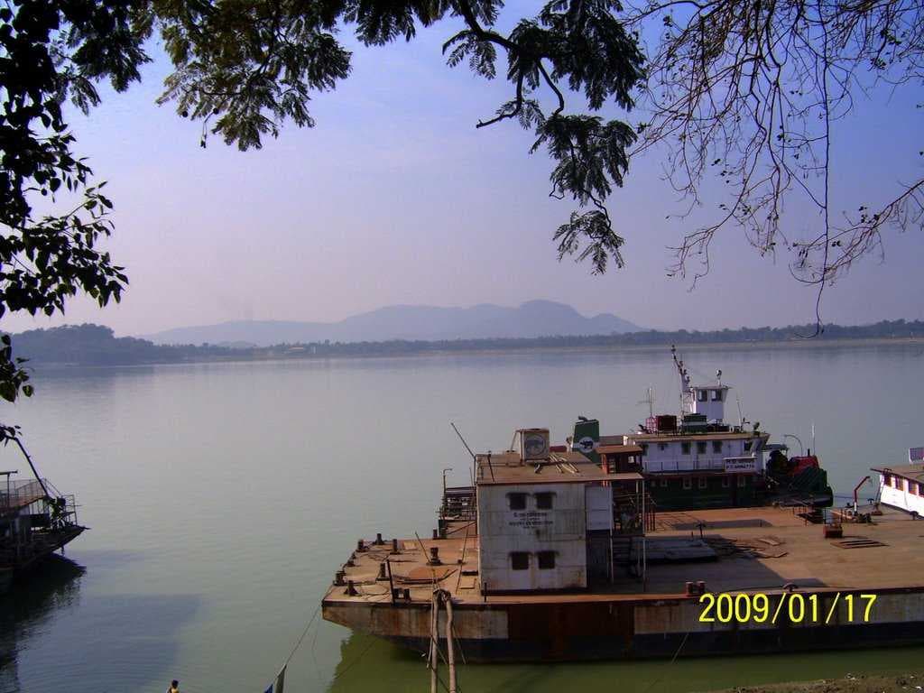 Evening cruise on Brahmaputra River