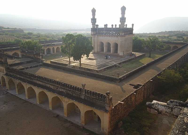 Aerial View of Gandikota Fort