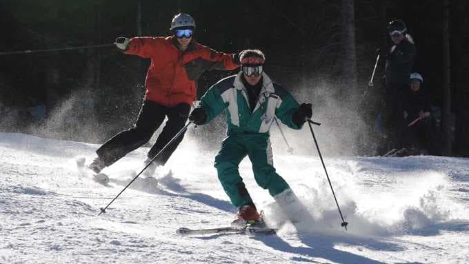 Adventurous Skiing Activity in Gulmarg
