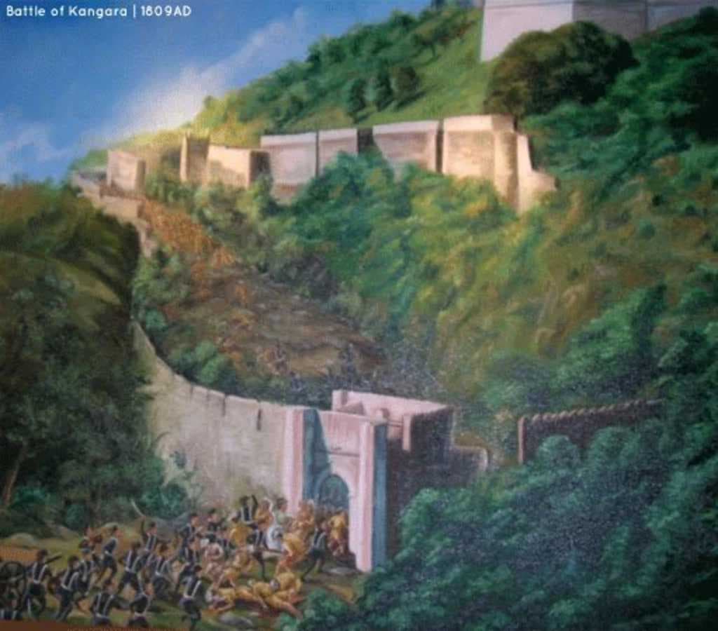 Battle of Kangda led by Nepali commander Amar Singh Thapa