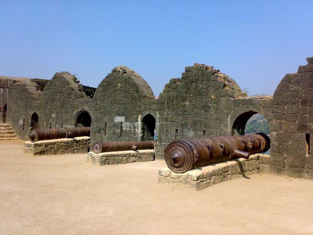 Three Cannons - Janjira Fort