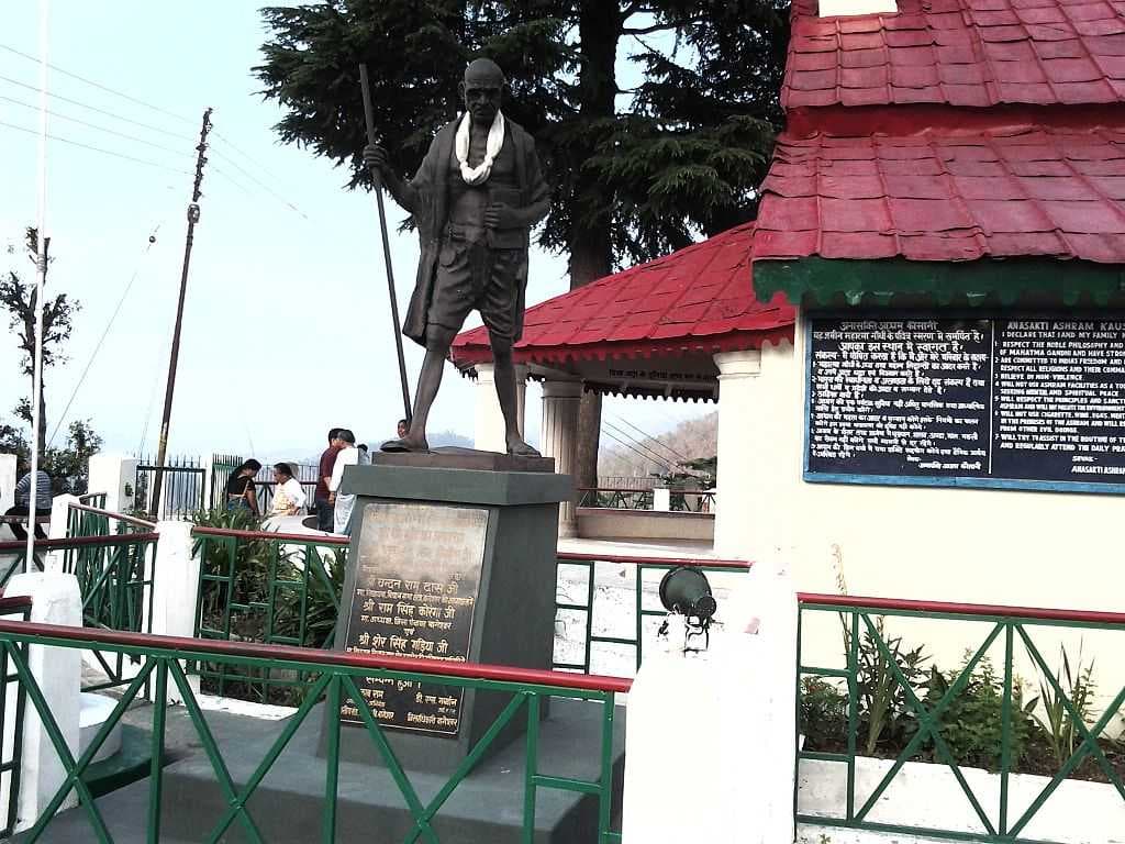 Statue of Mahatma Gandhiji in Anashakti Ashram