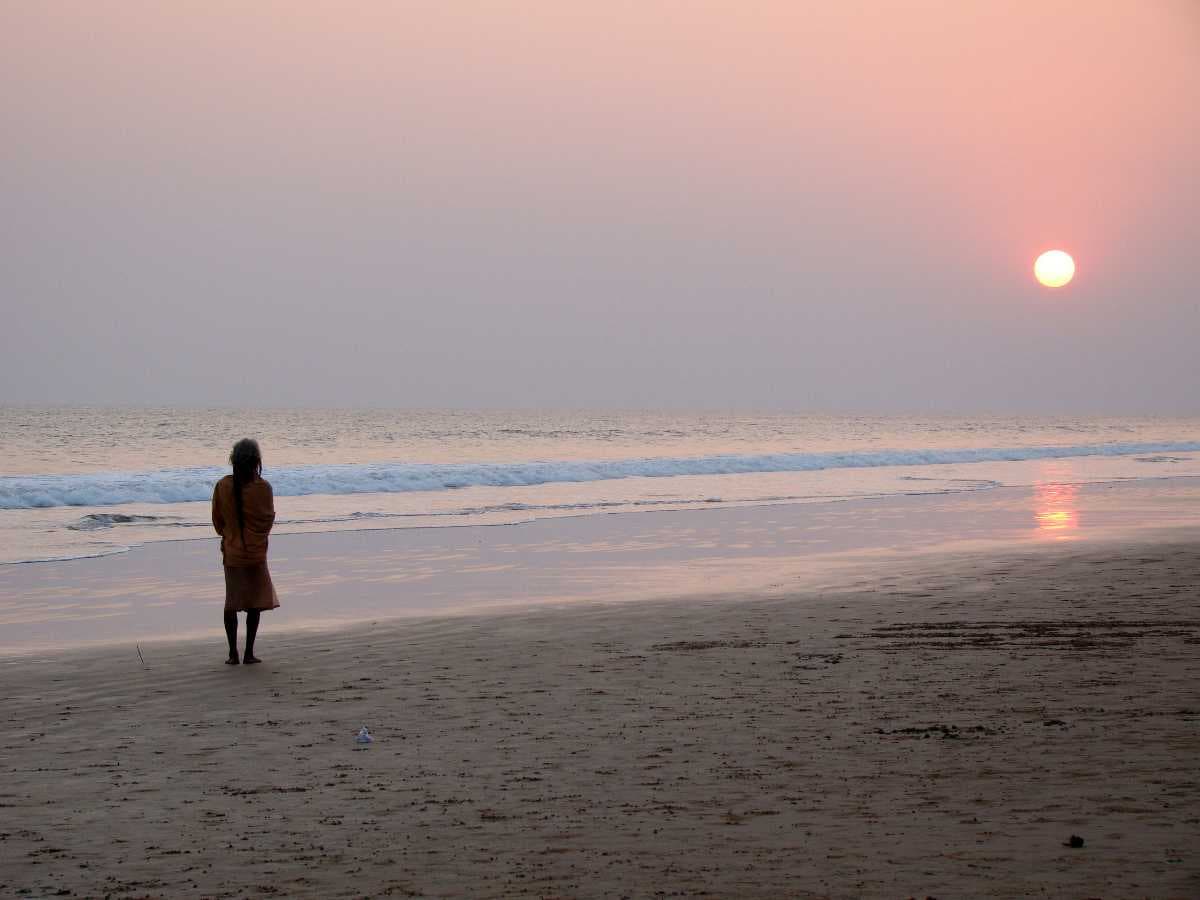 Baleswar beach in Konark