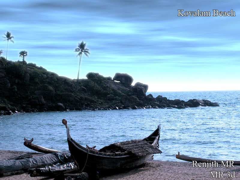 Kovalam Beach,Trivandrum,Kerala,India.__MR__