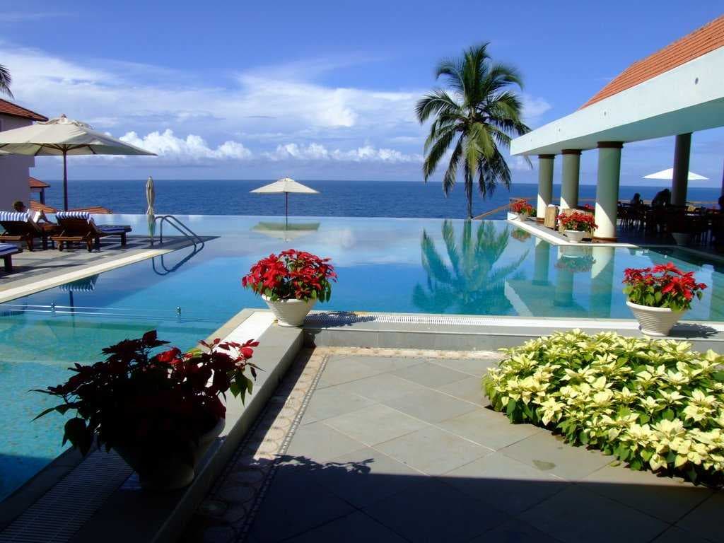 LEELA HOTEL POOL KOVALAM